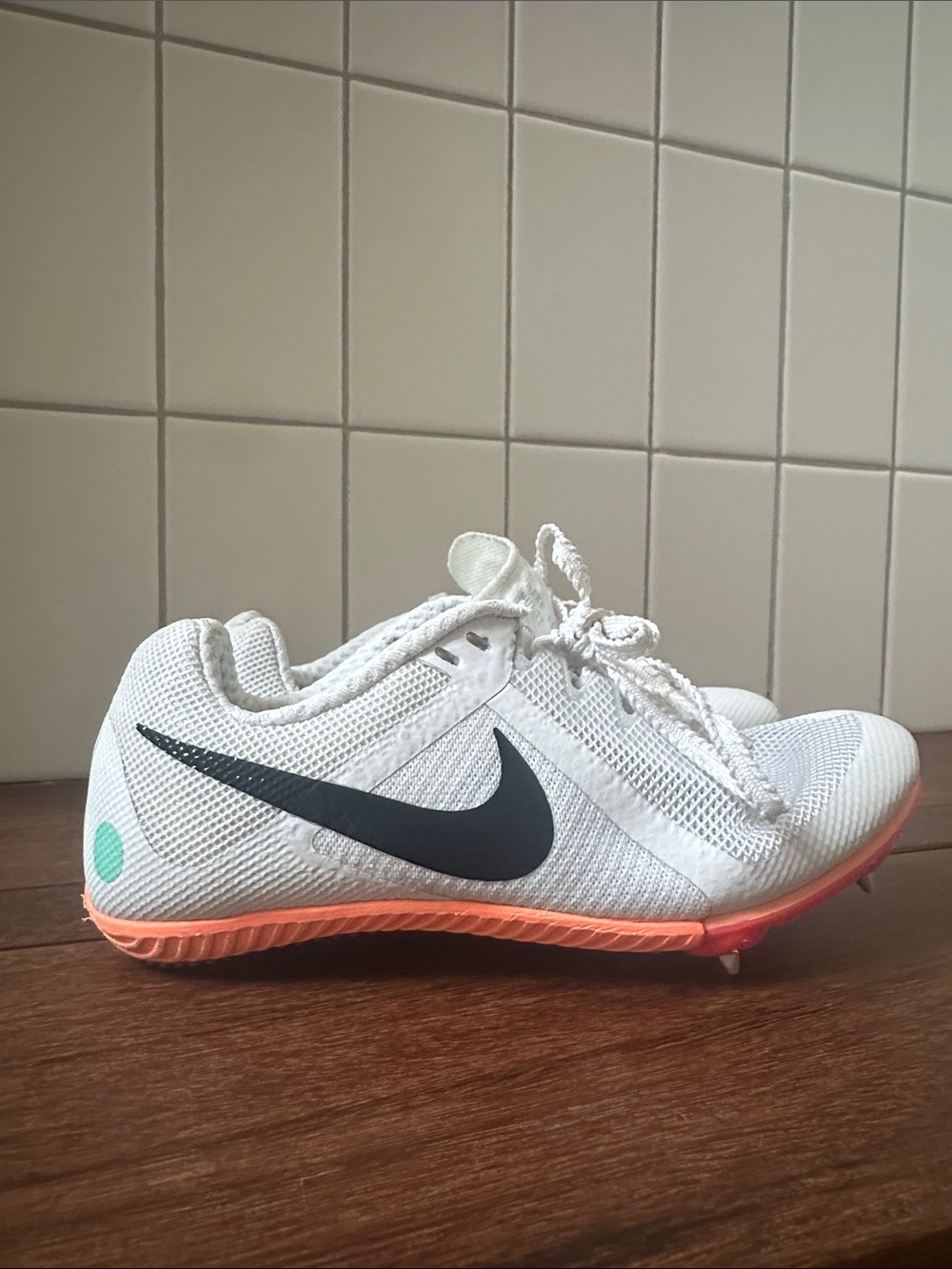 Nike Rival kids track spikes, size 1.5. VGUC!